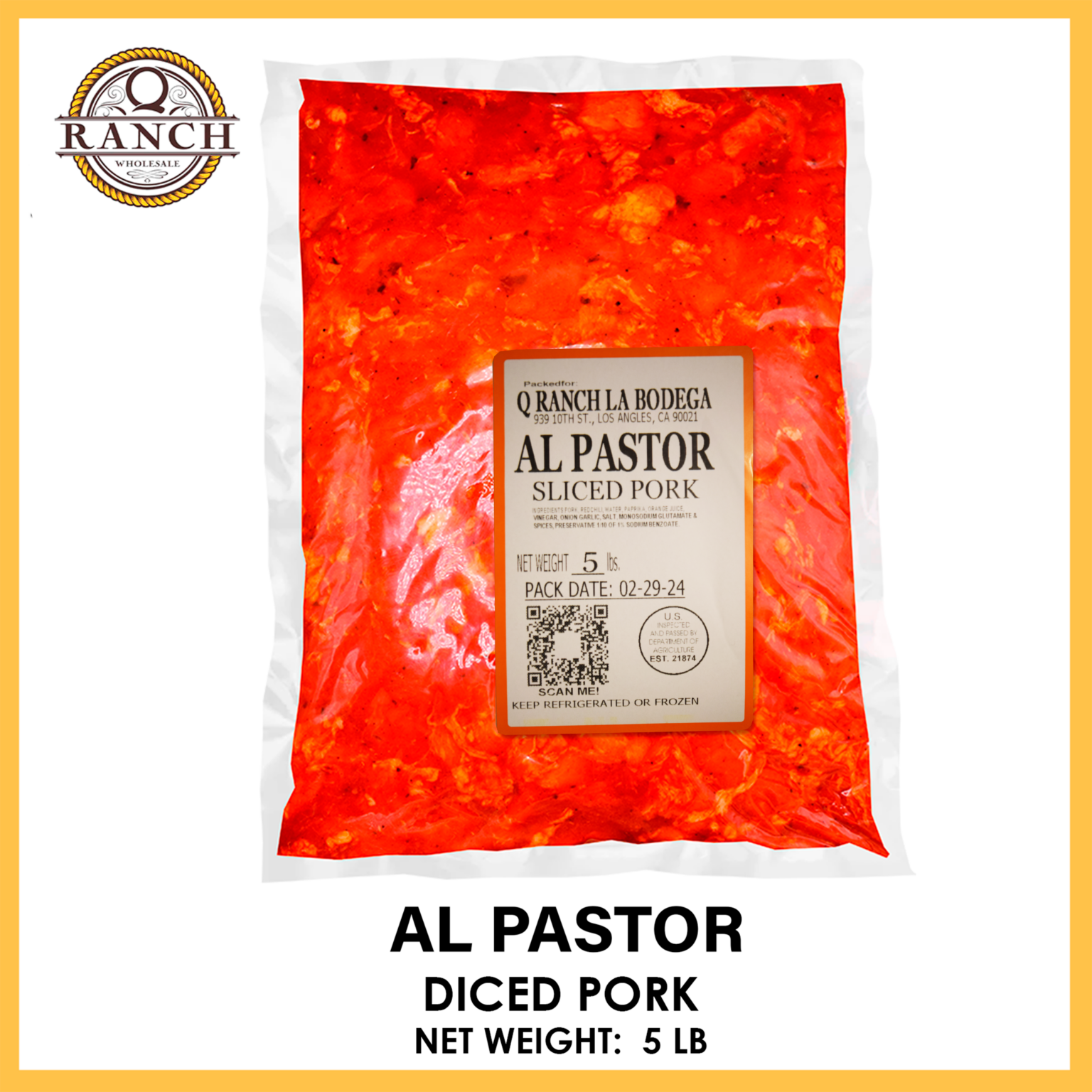 AL PASTOR DICED PORK