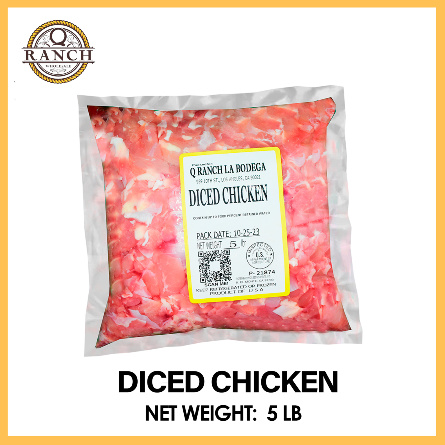 DICED CHICKEN