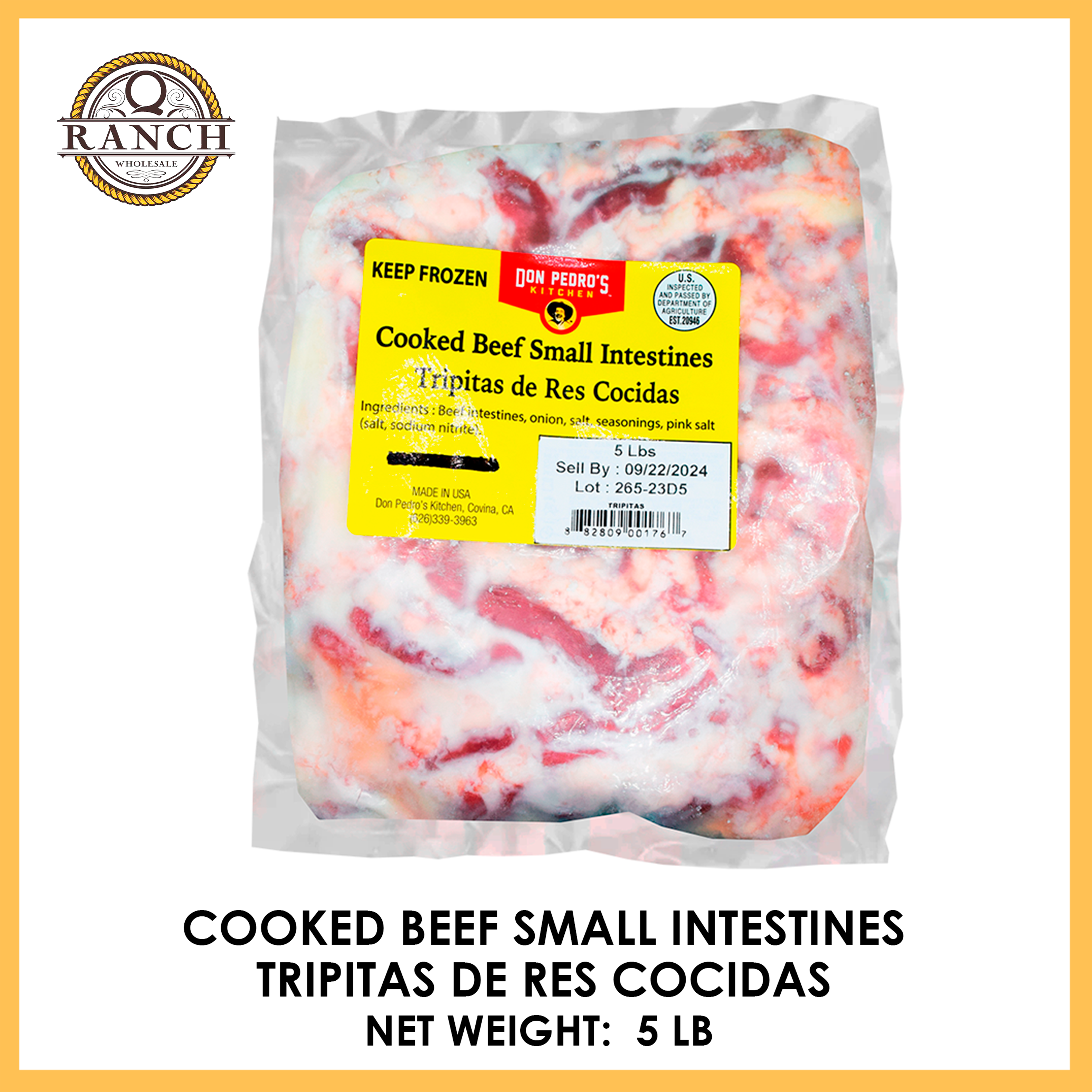 tripitas de res cocidas